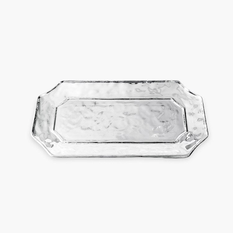 Luca long rectangular tray