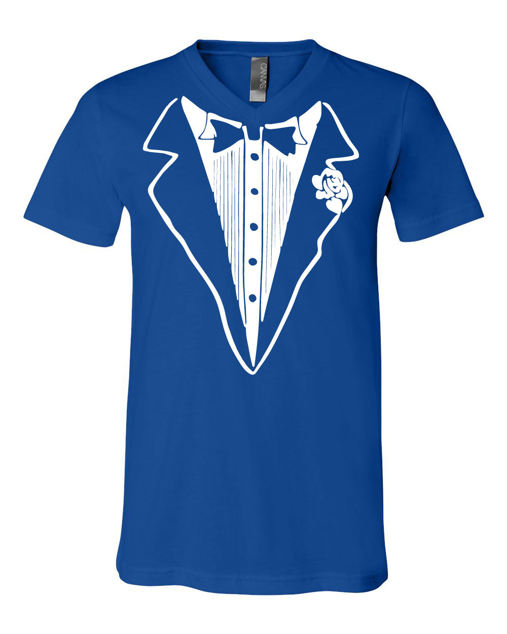 Tuxedo Funny V-Neck T-Shirt Tux Bachelor Party Wedding Groom Tee | eBay