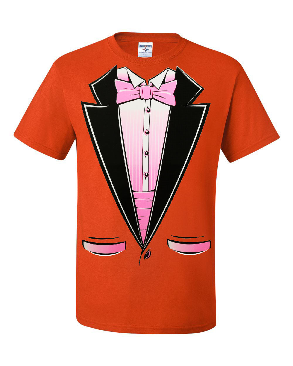 Pink Tuxedo T-Shirt Funny Party Wedding Birthday Tux Tee | eBay