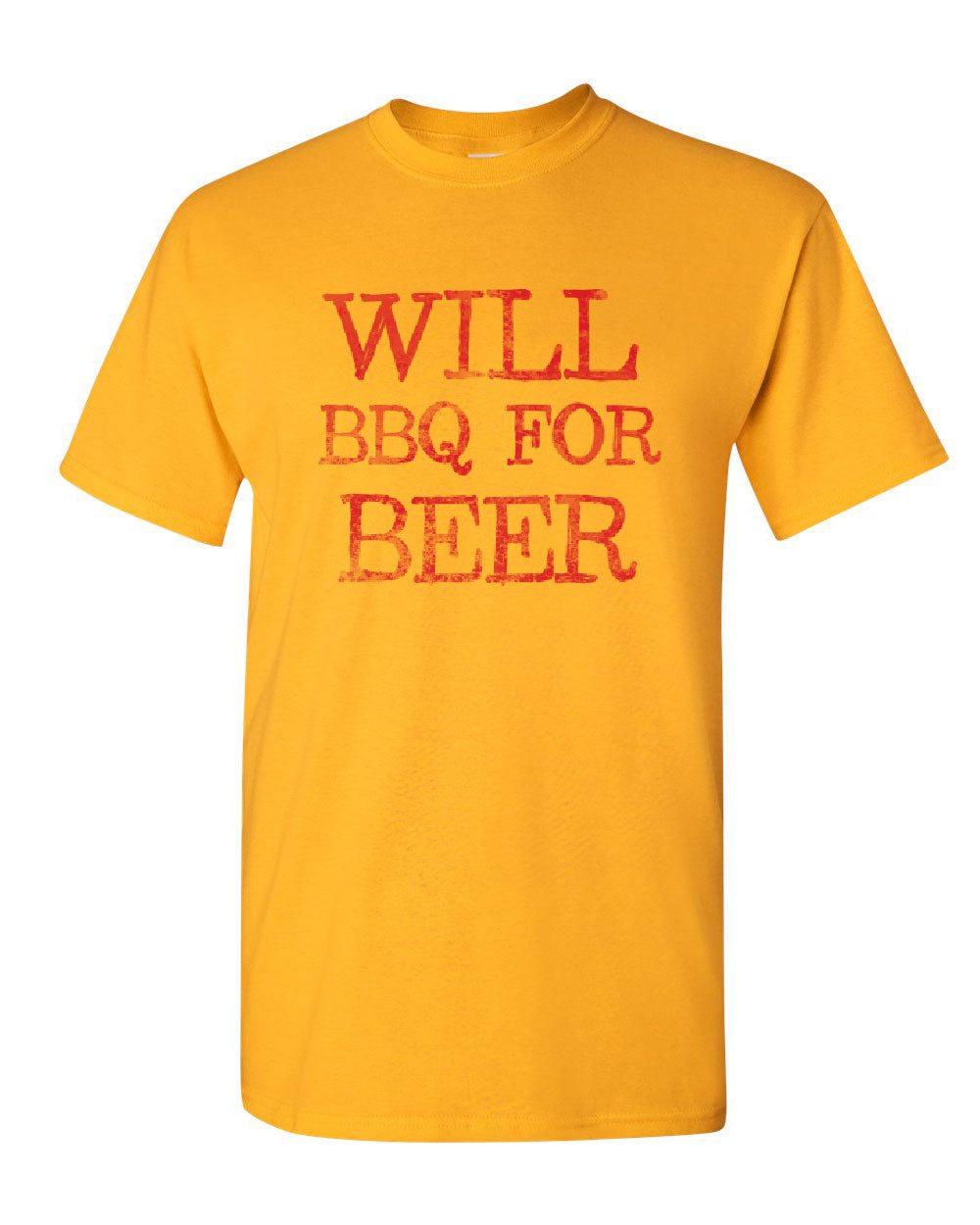 Will BBQ for Beer T-Shirt Funny Drinking Grilling Tee Shirt | eBay