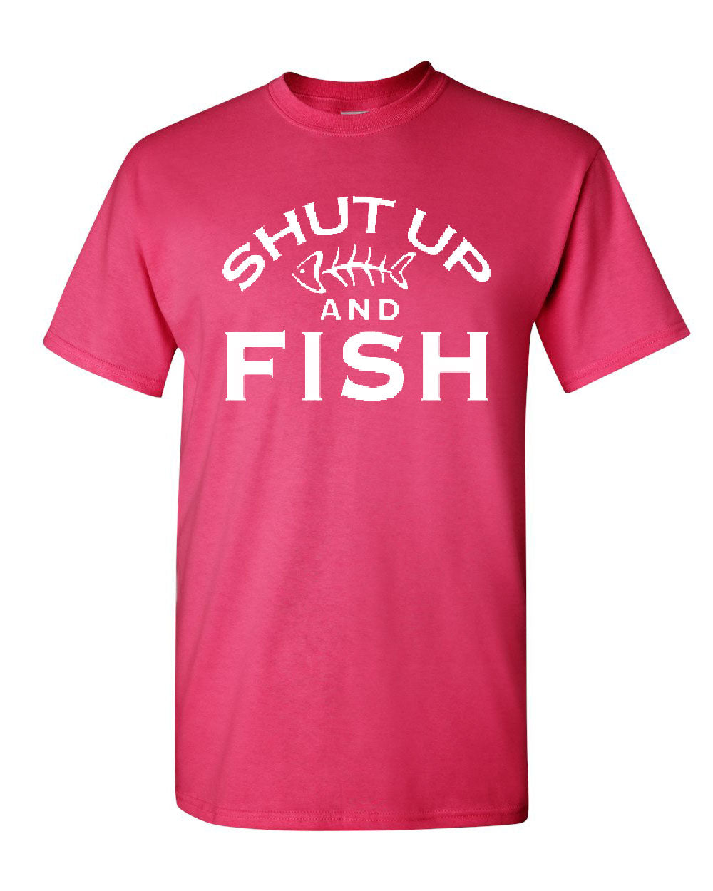 Shut Up And Fish Tank Tops Print Cotton Fisherman Fishing Angler Angling  Fish Sport Hook Funny Quote Saying Humor Anglers - AliExpress