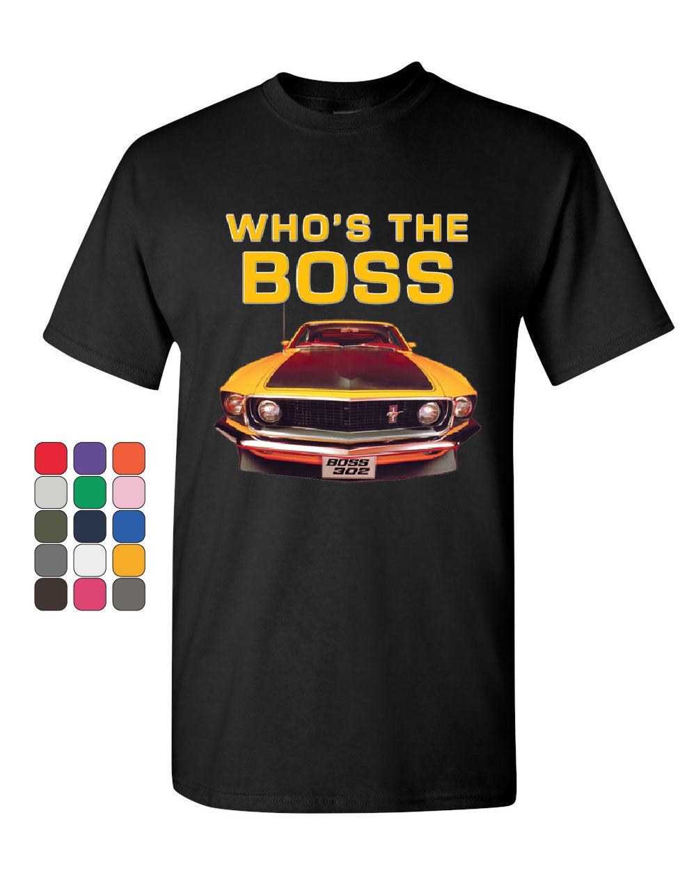 T-Shirt Ford Mustang Boss 302 Classic 