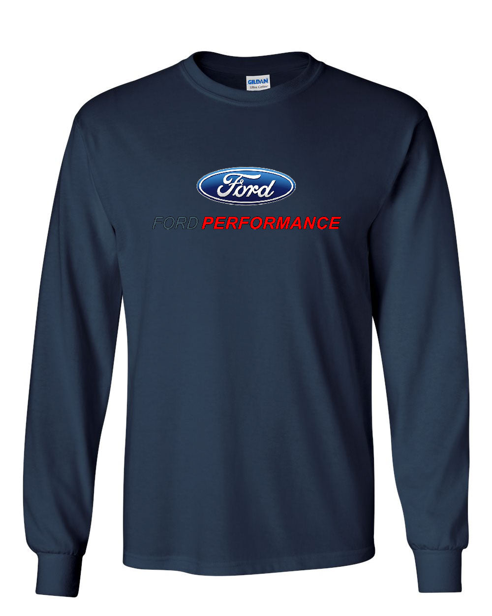 Ford Performance Long Sleeve T-Shirt Ford Mustang GT ST Racing | eBay