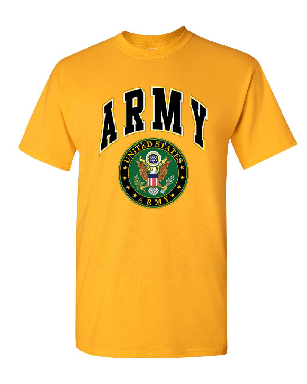 United States Army T-Shirt Army Crest Patriotic Tee Shirt | eBay