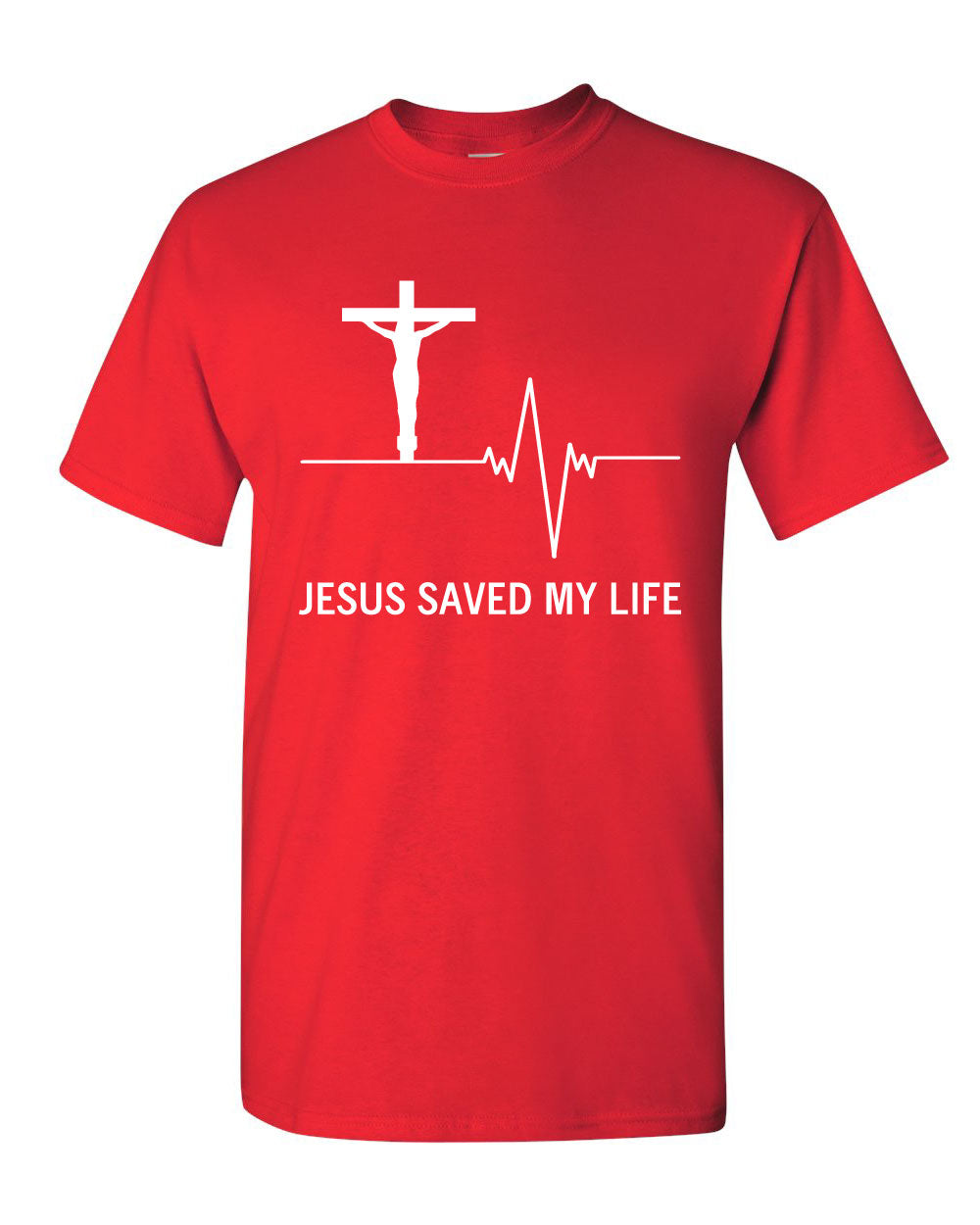 Jesus Saved My Life T-Shirt Christian Religion Faith God Tee Shirt | eBay