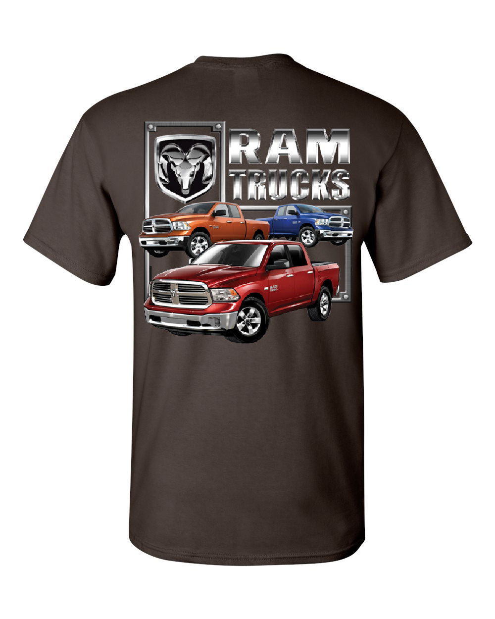 frill vurdere Fatal RAM Trucks HEMI T-Shirt Dodge RAM 1500 2500 3500 American Truck Mens Tee  Shirt | eBay