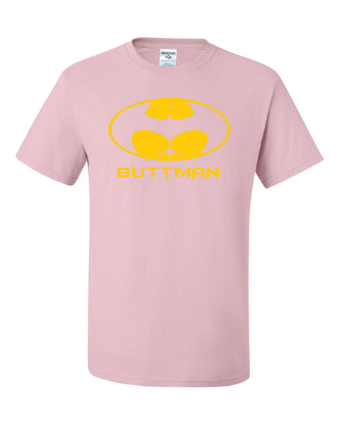 Buttman Funny Parody T Shirt Humor Booty Ass Drinking Tee Shirt 