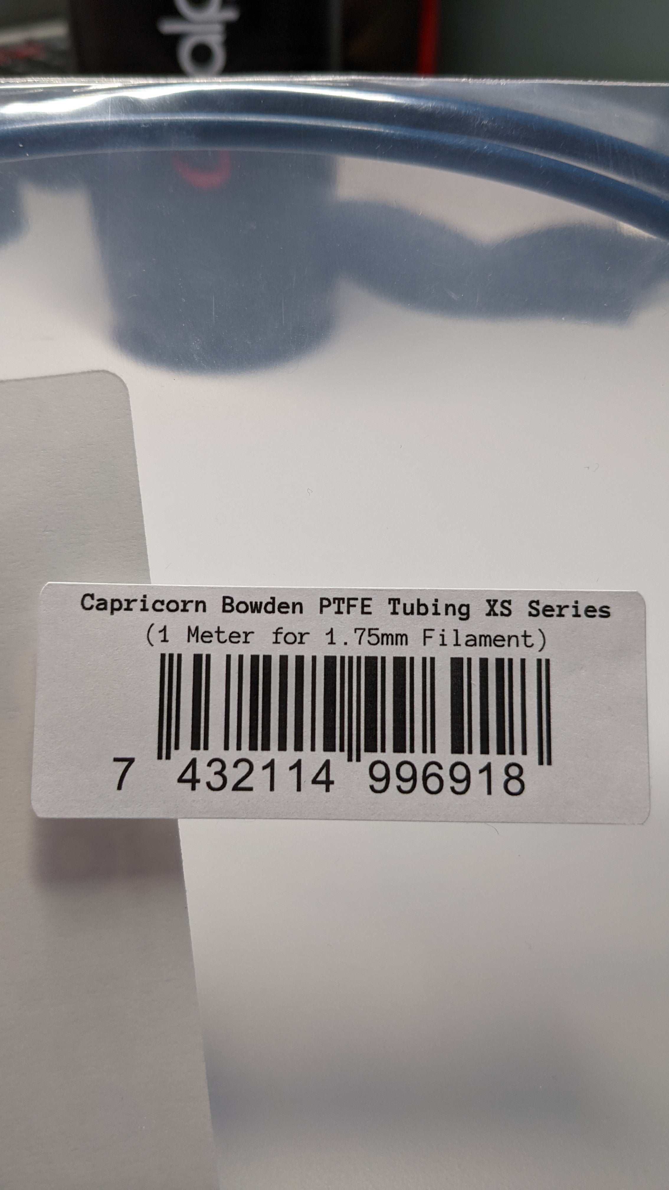  Capricorn Bowden PTFE Tubing XS Series 1 Meter for
