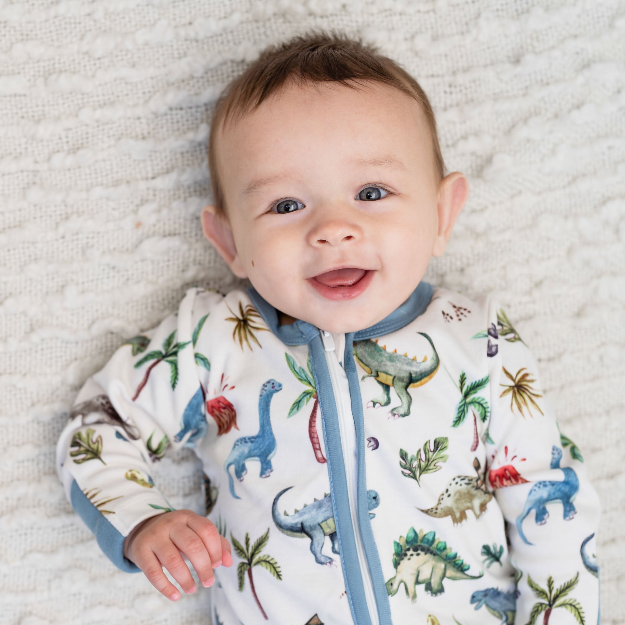 Dandy Dinos Sleepsuit - GrowGrows product image