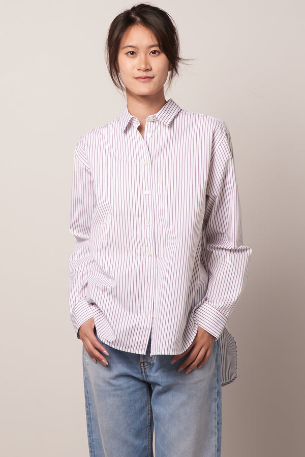 TOTEME Women's Monogram-Jacquard Silk Shirt