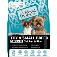 Burns - Adult Small & Toy Breed - Chicken & Rice - 6kg