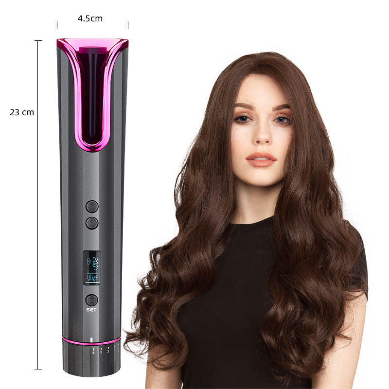 Famulei Cordless Automatic Hair Curler, Wireless Hair Curler- Auto Cur –  Famulei Grocery