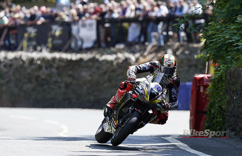 Michael Dunlop at the Isle of Man TT Races