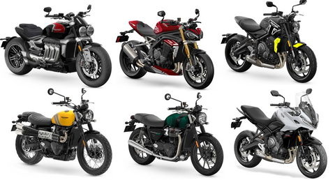 Triumph's 2024 Line-Up. New Models and Colors That Will Turn Heads