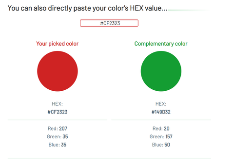 CBR500R Complementary Color Picker