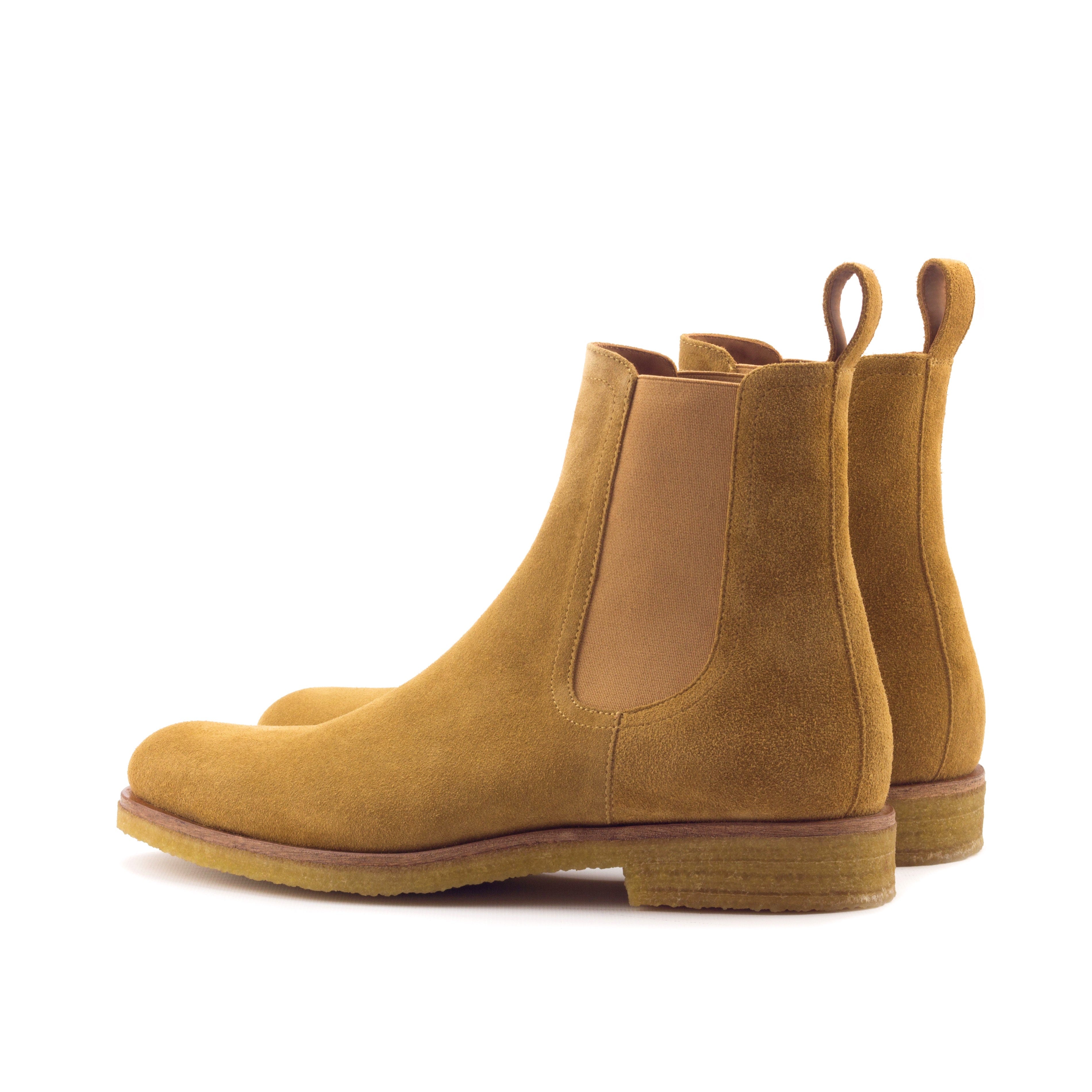 Tennessee Whiskey Crepe Chelsea Boots 