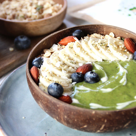 Matcha smoothie bowl recipe