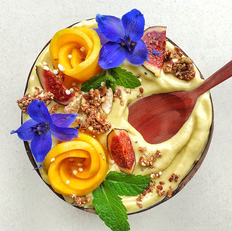 Mango Coconut Smoothie Bowl Recipe