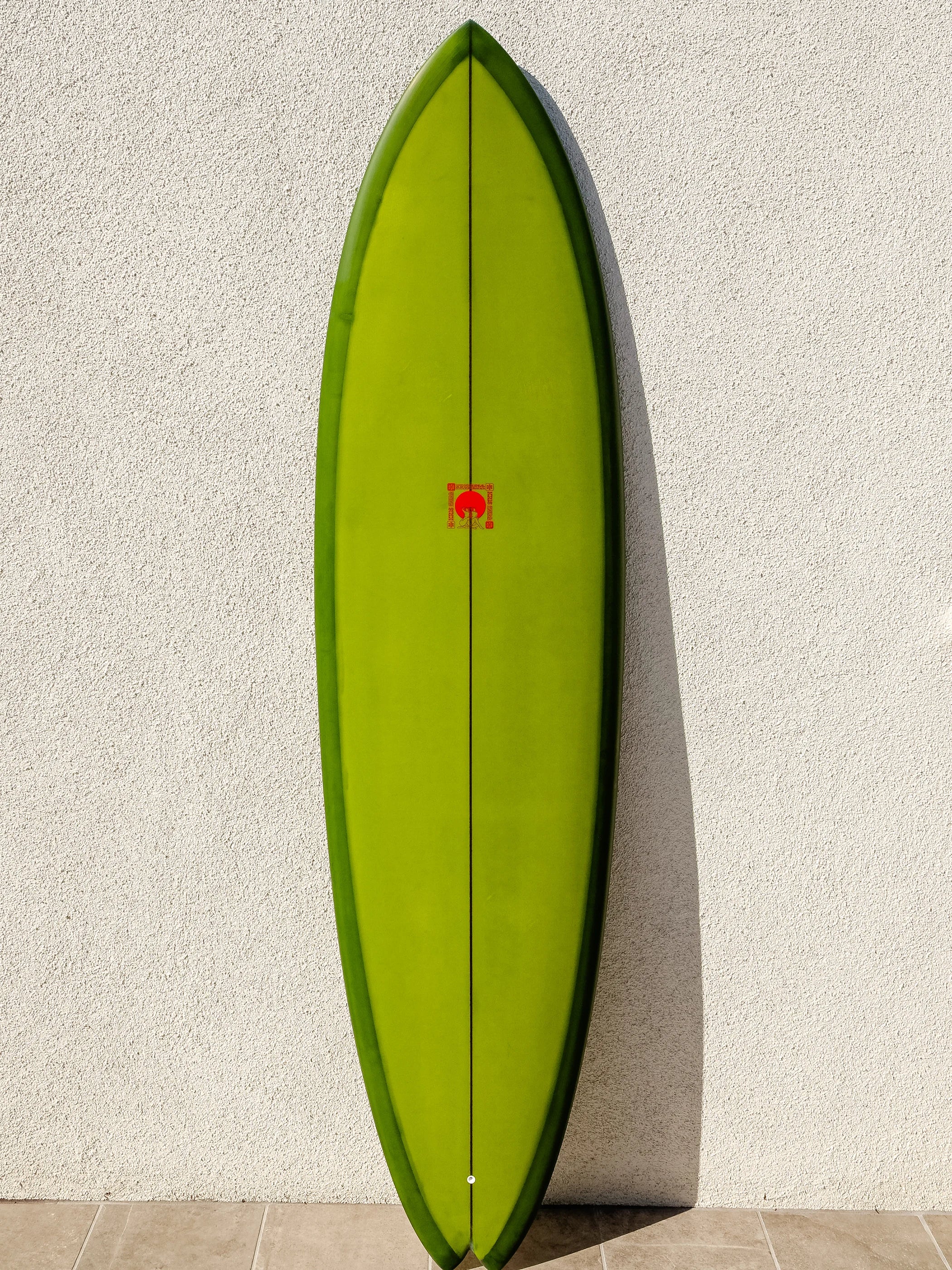 Kris Hall | 9'4” Model-O Dusty Rose Panels Longboard - SurfBored