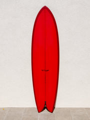 Tyler Warren | Bullet 5'7” Moss Twin Fin Surfboard