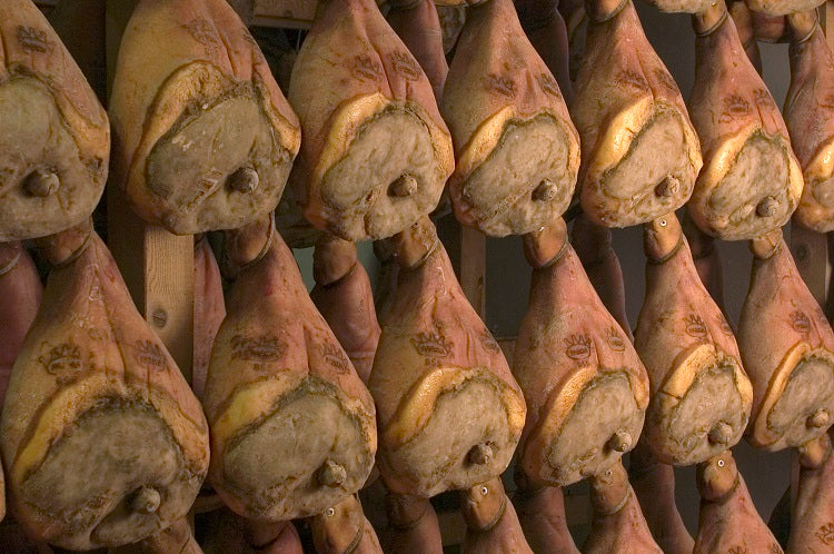 Prosciutto di Parma aging process