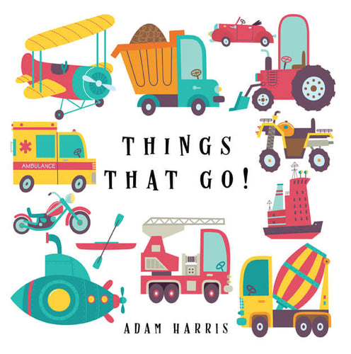 Cars and Trucks and Things That Go Coloring Book for Kids: Art