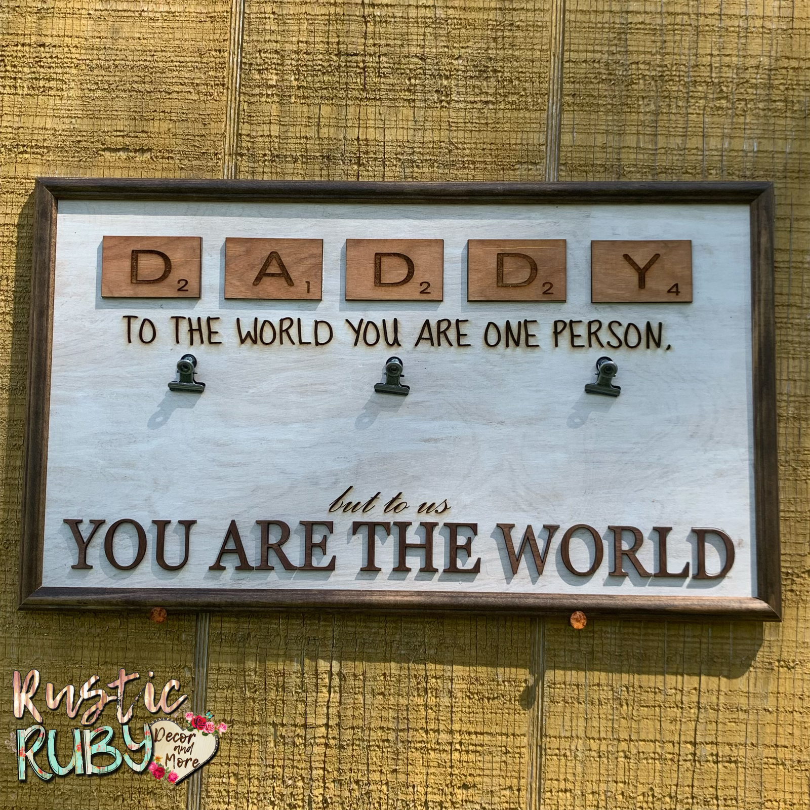 Daddy Photo Frame