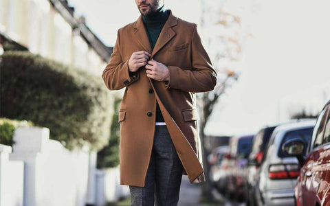 Overcoat-TShirt-Trousers