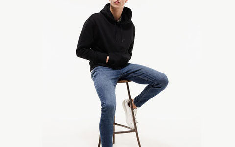 Hoodies -with- dark- blue -jeans