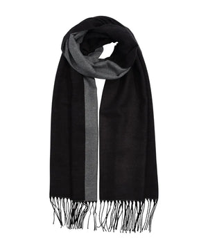 Double Face Scarf - Black - GRAND AND MERCER