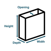 Bag Dimensions Icon