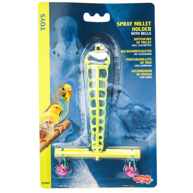 millet spray holder birds