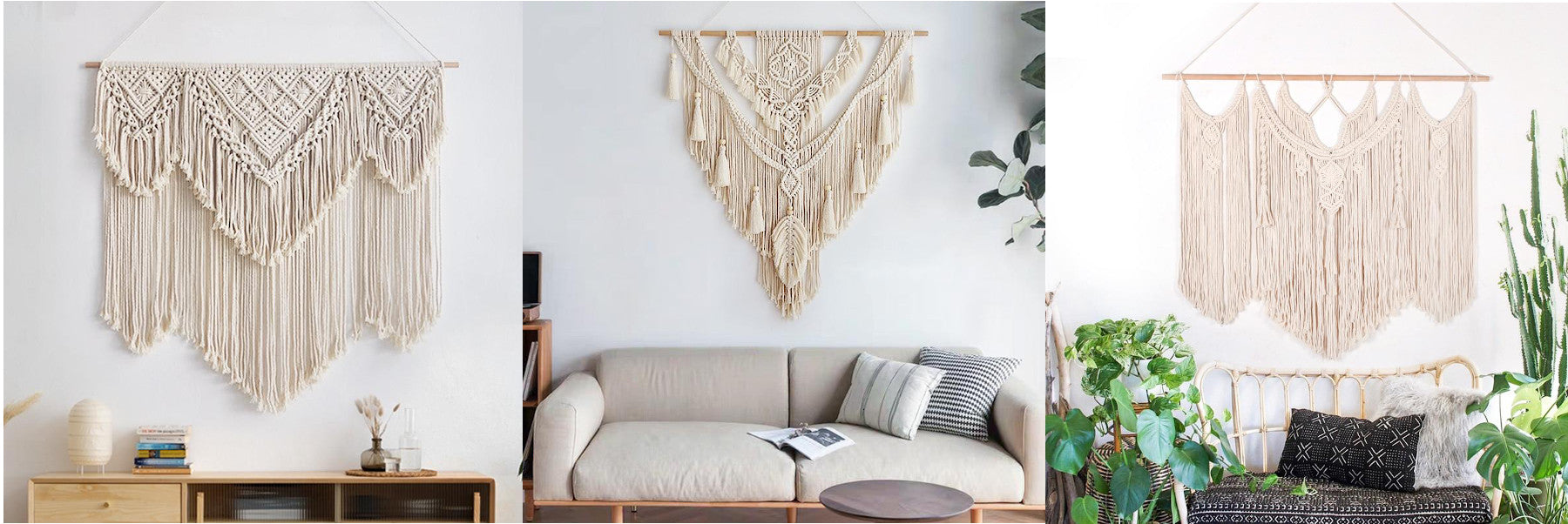 Tête de Lit Macramé