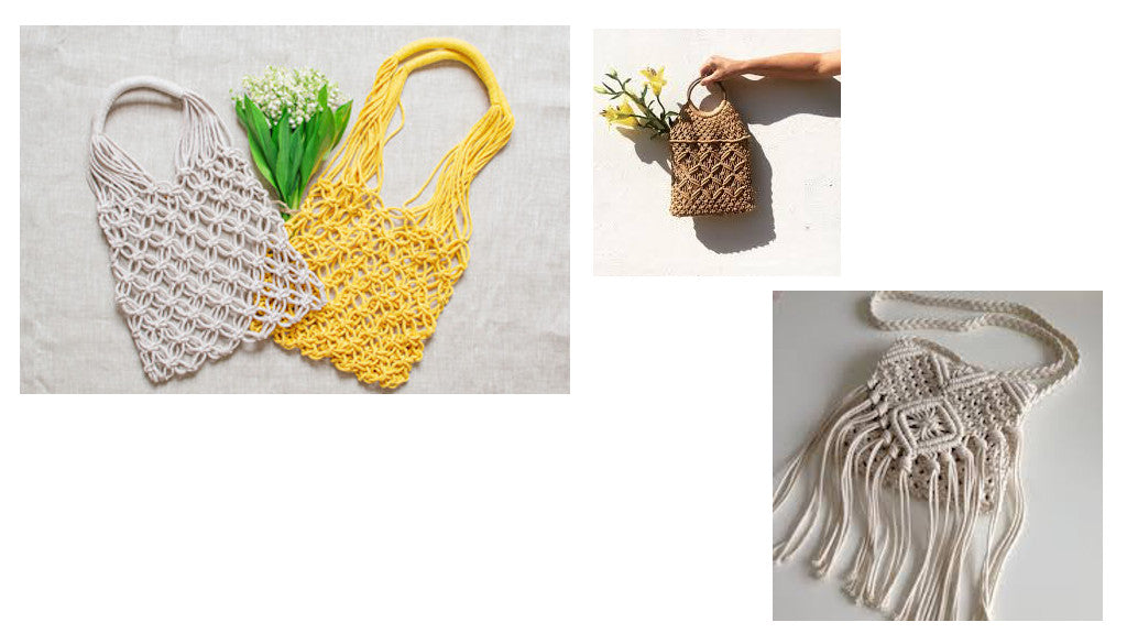 Idée Diy Macramé Sac Atelier Macramé