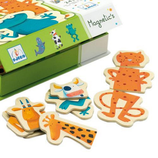 DJECO - wooden puzzle for kids - coucou croco – French Blossom