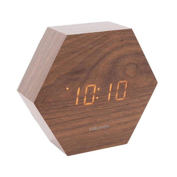 Boxed Flip Clock 20,5 cm black matte - Karlsson