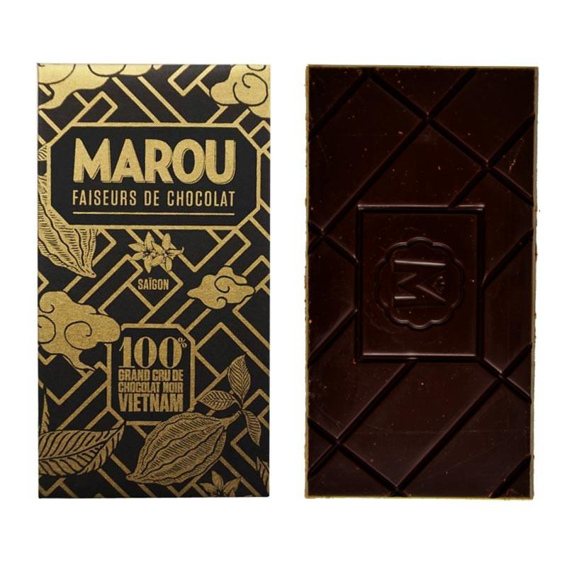 Artisanal dark chocolate - VIETNAM 100%.