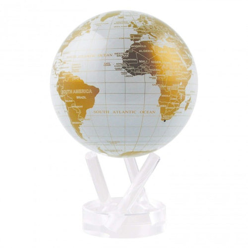 Mova Globe Antique Terrestrial White WCT – BG