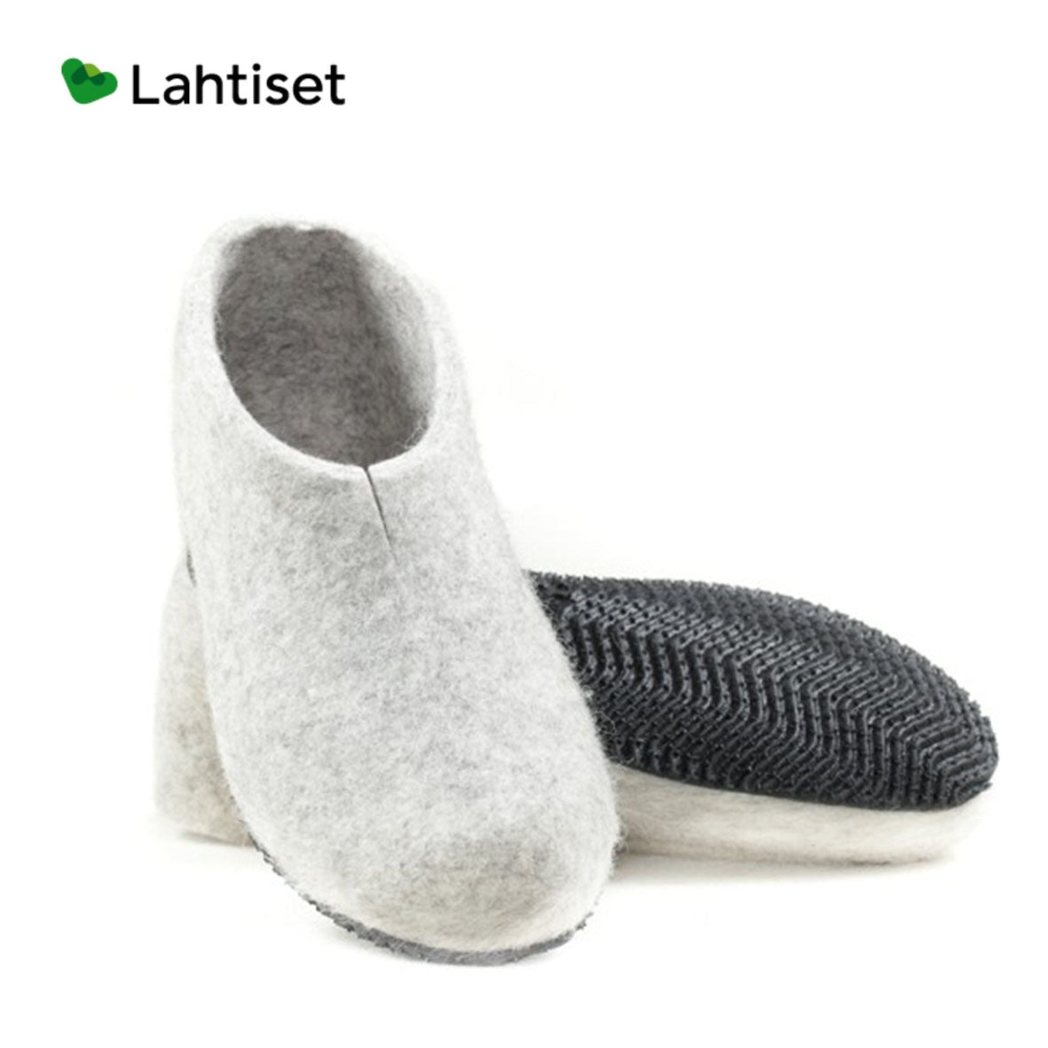 LAHTISET Wool Slipper Boot with Rubber 