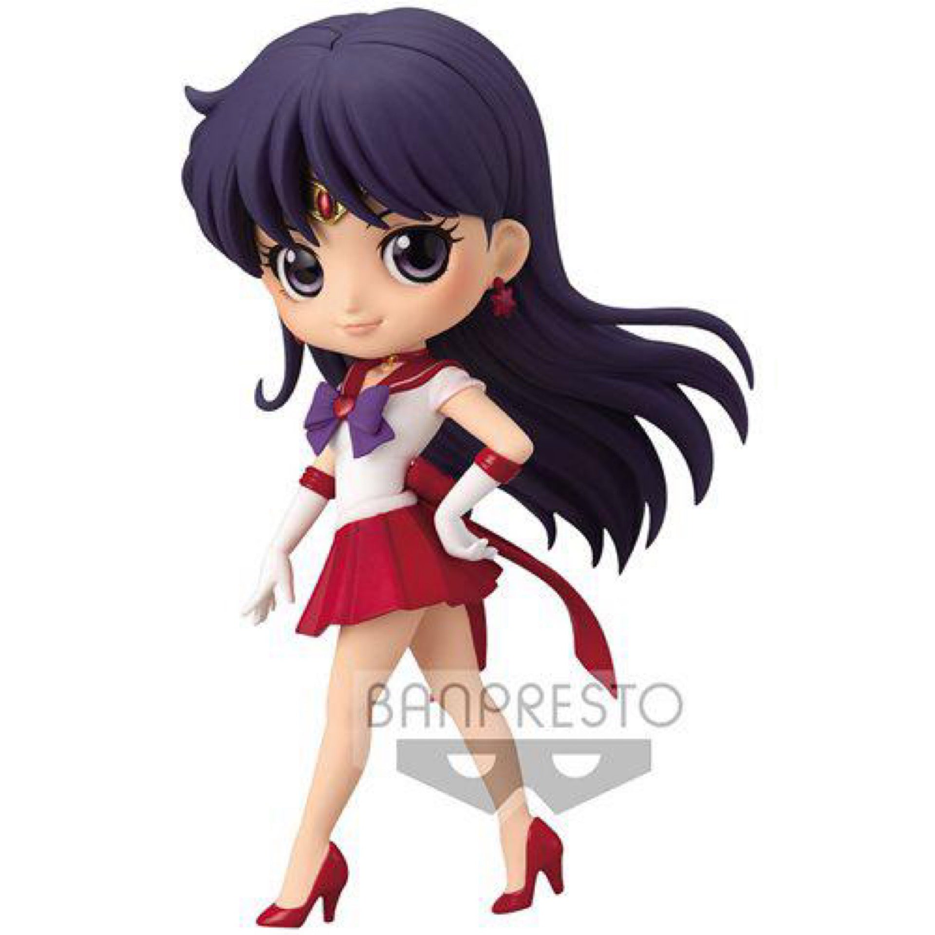 Banpresto Sailor Moon Eternal Super Sailor Mars Version A Q Posket Figure