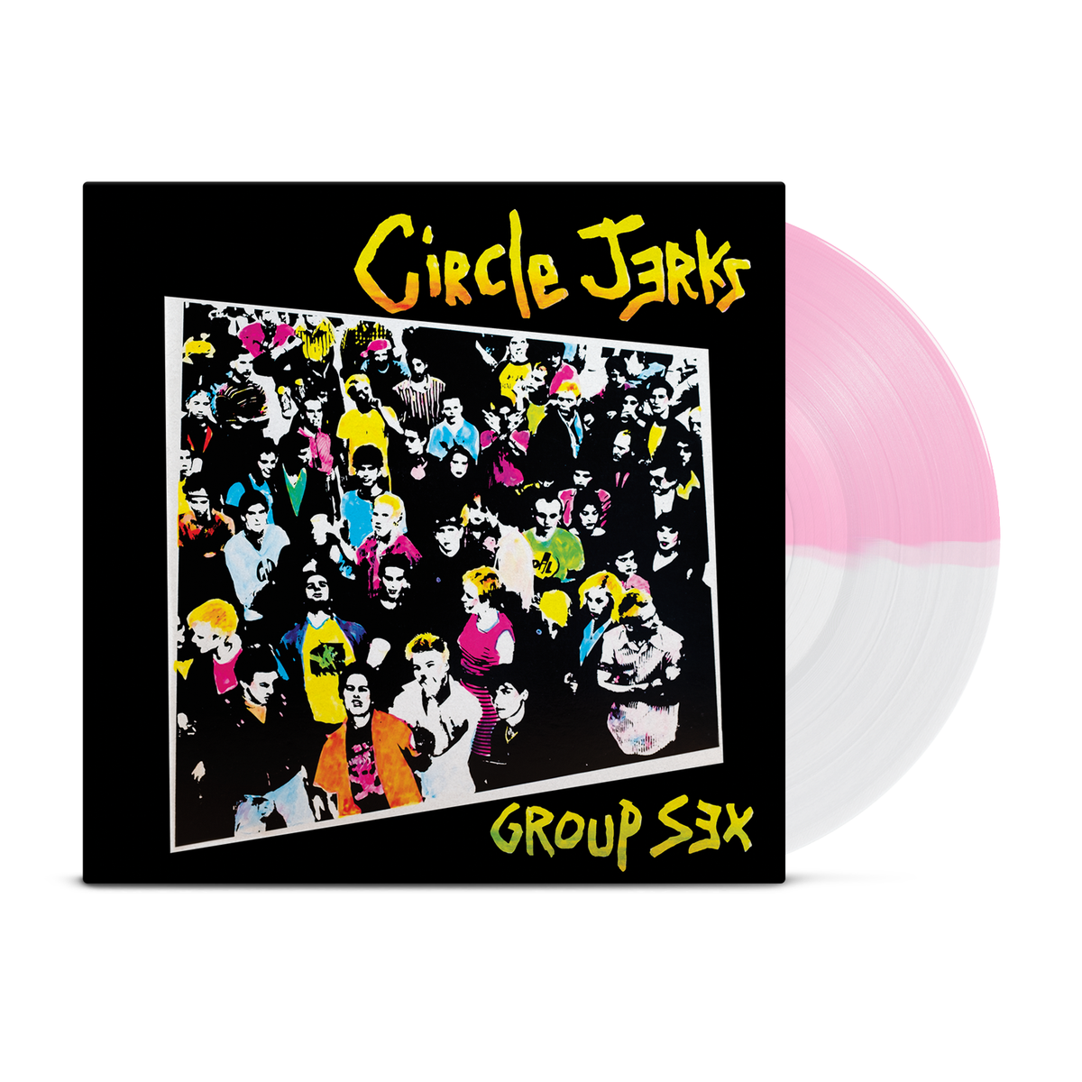 Group Sex Pink And White Vinyl Lp Trust Records Company 