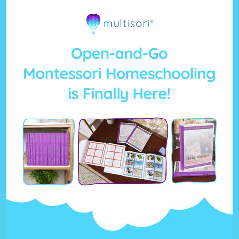 Open-and-go Montessori Homeschooling Curricula is Finally Here!