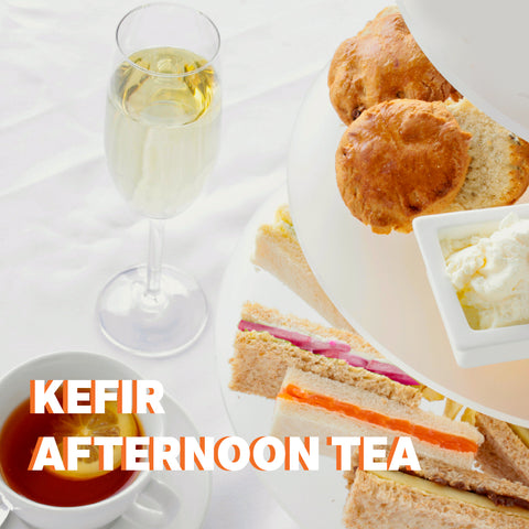 Kefir afternoon tea