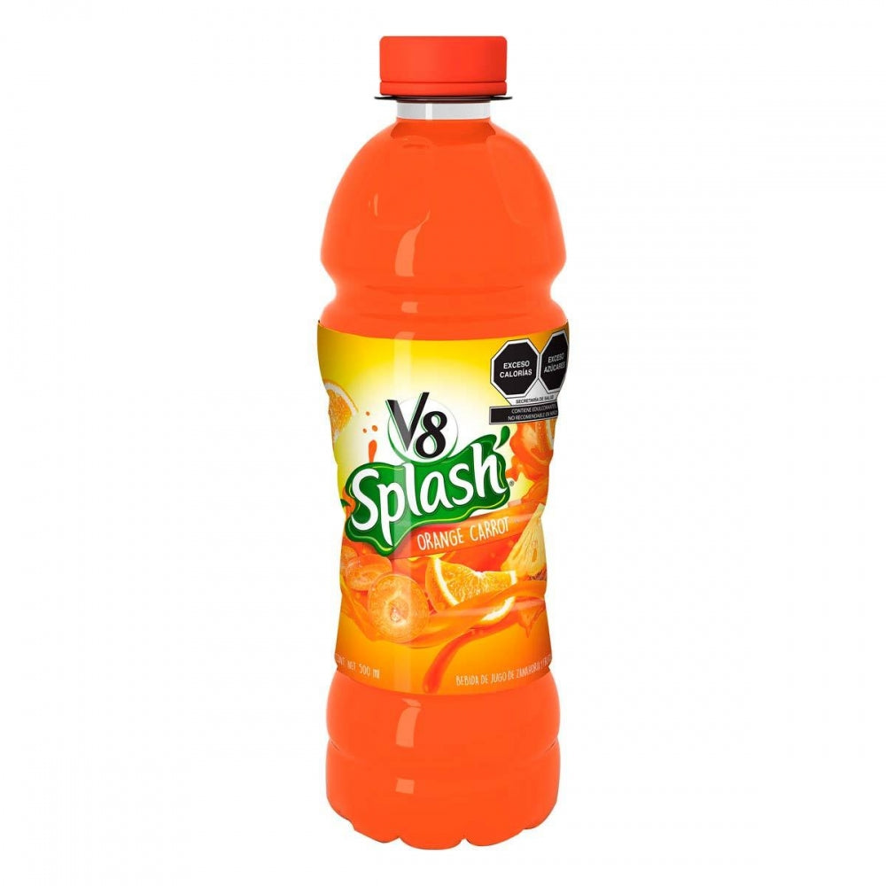 BEBIDA V8 SPLASH NARANJA ZANAHORIA 16 OZ