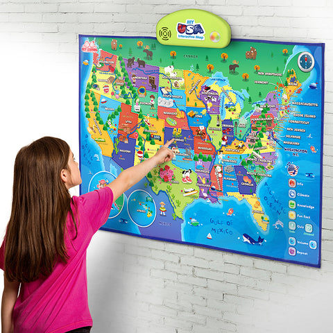 BEST LEARNING i-Poster: My USA Interactive Map