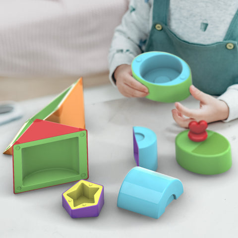 BEST LEARNING My Geo-Blox : Sorting Blocks Set Toy for Kids