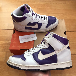 US9 Nike Dunk High Reverse City Attack Purple (1999)