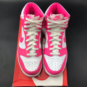 nike dunk high pink pow