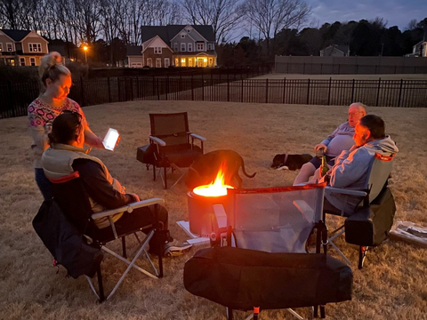 Best Fire Pit Chairs Around Backyard Smokeless Firepit
