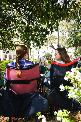 Cheers to Spring; True Places and Emmett Folding Chair